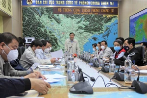 Ban Chỉ đạo quốc gia về phòng chống thiên tai họp ứng phó bão Rai vào sáng 15-12