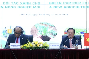 Bộ trưởng Bộ NN-PTNT và Trưởng đại diện FAO tại Việt Nam đồng chủ trì hội nghị