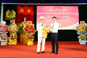 Điều động, bổ nhiệm Đại tá Lê Anh Hưng làm Phó Giám đốc Công an tỉnh Lai Châu