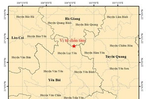 Động đất tại Lục Yên (tỉnh Yên Bái) và Nho Quan (tỉnh Ninh Bình)