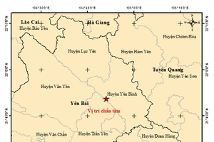 Động đất ở Yên Bình - Yên Bái