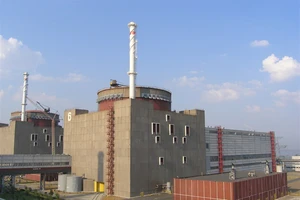 Nhà máy điện hạt nhân Zaporizhzhia. Ảnh: RIA