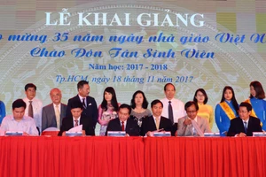 Đại học Nguyễn Tất Thành: 20 tỷ đồng học bổng cho sinh viên 