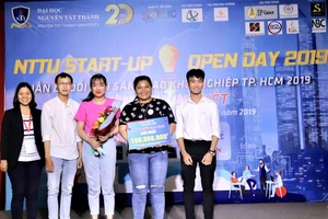 Sinh viên Trường ĐH Nguyễn Tất Thành giành giải nhất cuộc thi Ý tưởng khởi nghiệp sáng tạo 2019