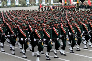 Lực lượng Vệ binh Cách mạng Hồi giáo Iran. Ảnh: Britannica 