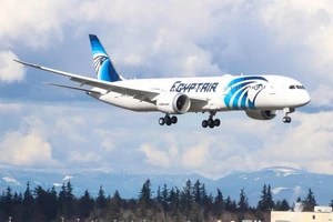 Máy bay của hãng hàng không EgyptAir. Ảnh: EGYPT AIR 