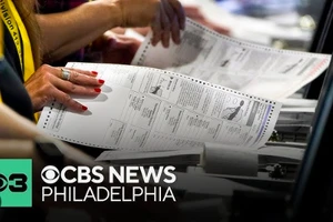 Philadelphia chuẩn bị cho kế hoạch bầu cử Tổng thống. Ảnh: CBS PHILADELPHIA