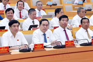 Chủ tịch Quốc hội Trần Thanh Mẫn dự kỳ họp thứ 15 HĐND tỉnh Bình Phước khóa X