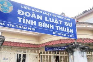 Trụ sở Đoàn Luật sư tỉnh Bình Thuận bị trộm đột nhập.
