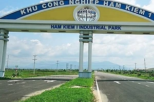 Khu công nghiệp Hàm Kiệm 1, tỉnh Bình Thuận.