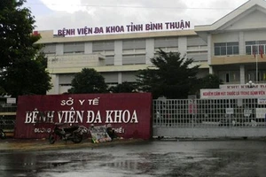Bệnh viện Đa khoa tỉnh Bình Thuận.