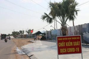 Ghi nhận ca nghi mắc Covid-19, thêm một huyện ở Bình Thuận phải thực hiện giãn cách xã hội.