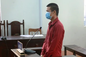 Bị cáo Đào Minh Châu tại tòa.