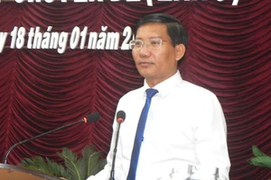 Ông Lê Tuấn Phong, Chủ tịch UBND tỉnh Bình Thuận.