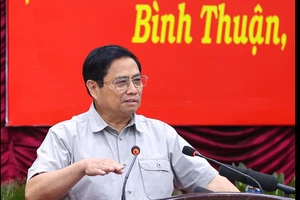 Thủ tướng Phạm Minh Chính: Bình Thuận phải phát triển kinh tế xanh, nhanh, bền vững