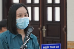 Ninh Thị Vân Anh tại phiên tòa