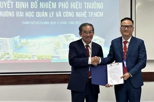 PGS-TS Hồ Thanh Phong làm Phó Hiệu trưởng UMT