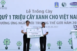 Trồng thêm 110.000 cây xanh cho cho thành phố Vũng Tàu