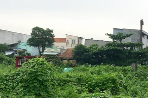 Còn nhiều nhà đất tại phường Hiệp Bình Chánh (quận Thủ Đức, TPHCM) chưa được cấp GCN vì nằm trong khu quy hoạch ga Bình Triệu 