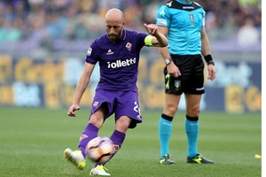 Borja Valero đã từ bỏ Fiorentina mùa này để sang Inter.