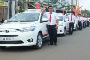 Khai trương chi nhánh Taxi Vinasun tại tỉnh Bình Phước