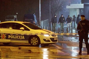 Đại sứ quán Mỹ ở thủ đô Montenegro bị ném lựu đạn