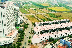 Khu dân cư mới gần bên cảng Cát Lái Ảnh: CAO THĂNG