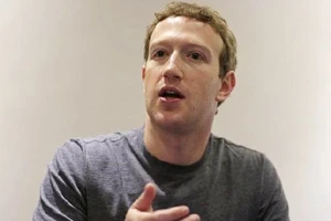 Giám đốc điều hành tập đoàn Facebook Mark Zuckerberg