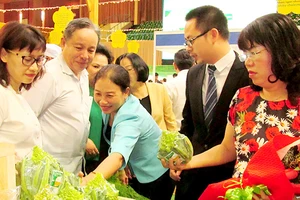 Sản phẩm của Công ty Đầu tư phát triển sản xuất nông nghiệp VinEco - một trong những đơn vị tham gia hội chợ ThaiFex