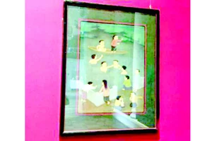 Một tác phẩm nghệ thuật trong bộ sưu tập Việt Nam tại bảo tàng Cernuschi