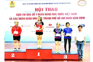 Vận động viên Nguyễn Chuyên Hồng Trân đã xuất sắc giành giải Vàng Cầu lông hạng mục Đơn nữ 