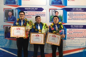 3 thanh niên tiêu biểu của Sawaco nhận giải thưởng Nguyễn Văn Trỗi năm 2018