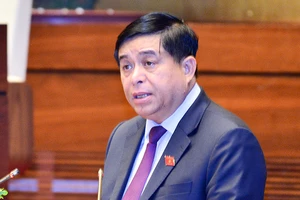 Bộ trưởng Bộ Kế hoạch và Đầu tư (KH-ĐT) Nguyễn Chí Dũng