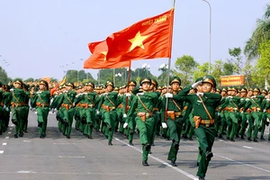 Tiếp tục xây dựng quân đội hùng mạnh, bảo vệ vững chắc Tổ quốc Việt Nam xã hội chủ nghĩa