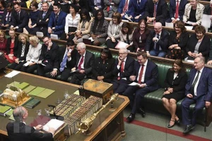 Một cuộc họp của Quốc hội Anh ở London. Ảnh:THX/TTXVN