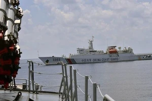  Tàu hải cảnh của Trung Quốc xuất hiện tại Vùng đặc quyền kinh tế của Indonesia ngoài khơi quần đảo Natuna