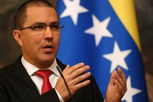 Bộ trưởng Ngoại giao Venezuela Jorge Arreaza. Ảnh: eluniversal