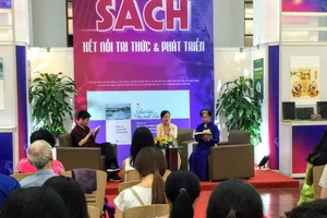 Giao lưu với tác giả Thái Kim Lan tại Thư viện Quốc gia Việt Nam nhân Ngày Sách Việt Nam 2019