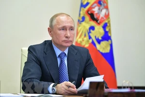 Tổng thống Nga Vladimir Putin. Ảnh: THX/ TTXVN