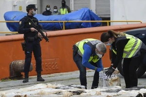 Tây Ban Nha thu giữ 4 tấn cocaine