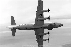 Máy bay do thám EP-3E của Hải quân Mỹ. Ảnh tư liệu: AFP/TTXVN