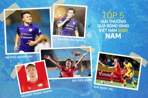  Hôm nay, Gala trao Giải thưởng Quả bóng vàng Việt Nam 2020 - Đêm tôn vinh tài năng