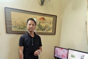Shen Kaidong, chủ bút của tờ báo Angkor Today. Ảnh mtv-today.com