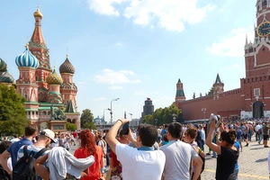 Moscow là một trong những điểm đến ưa thích của khách du lịch