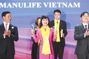 Manulife Việt Nam tiếp tục nhận Giải thưởng Rồng Vàng
