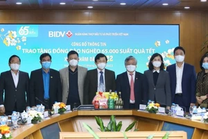 BIDV công bố tặng 65.000 phần quà Tết cho người nghèo