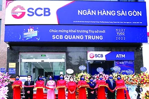 Di dời và khai trương trụ sở mới SCB Quang Trung