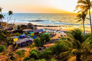 Bãi biển tại tiểu bang Goa, Ấn Độ