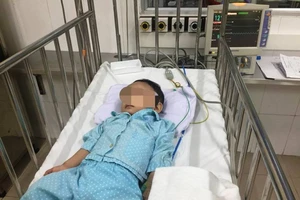 Cháu bé 1 tuổi ở Hà Nội bị bạo hành 