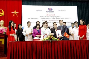 Lễ ký kết hợp tác của Bệnh viện K với 2 tập đoàn lớn của Hàn Quốc trong việc nâng cao chất lượng điều trị bệnh ung thư